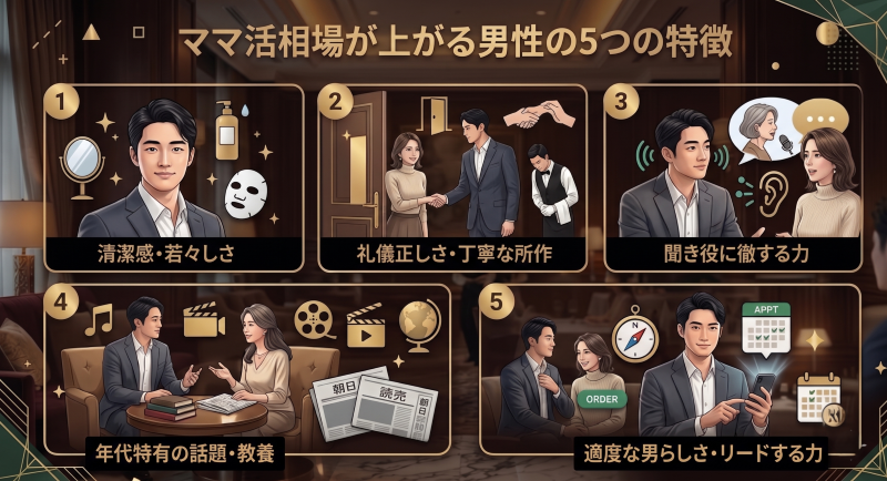 ママ活相場で金額アップする方法
