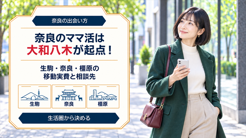 奈良のママ活は大和八木が起点！沿線ごとの移動実費と県警の相談先