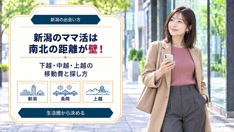 新潟のママ活は南北の距離が壁！下越・中越・上越の移動費と探し方