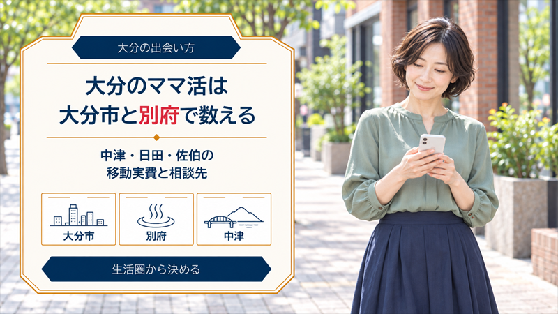 大分のママ活は大分市と別府をひとつの街として数える！県北は北九州、日田の仲介人詐欺と県警の窓口