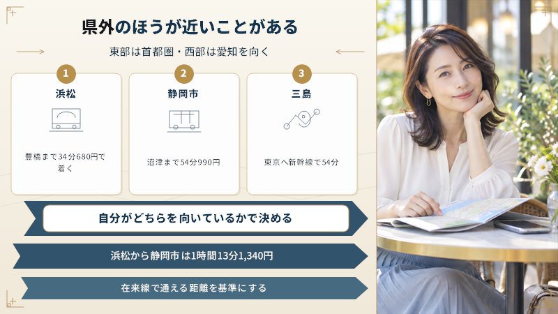 静岡のママ活は県外のほうが近いことがある